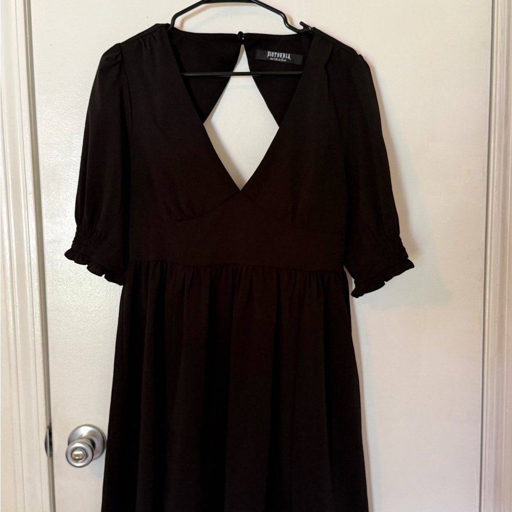 Disturbia Divination Short Sleeve Mini Dress